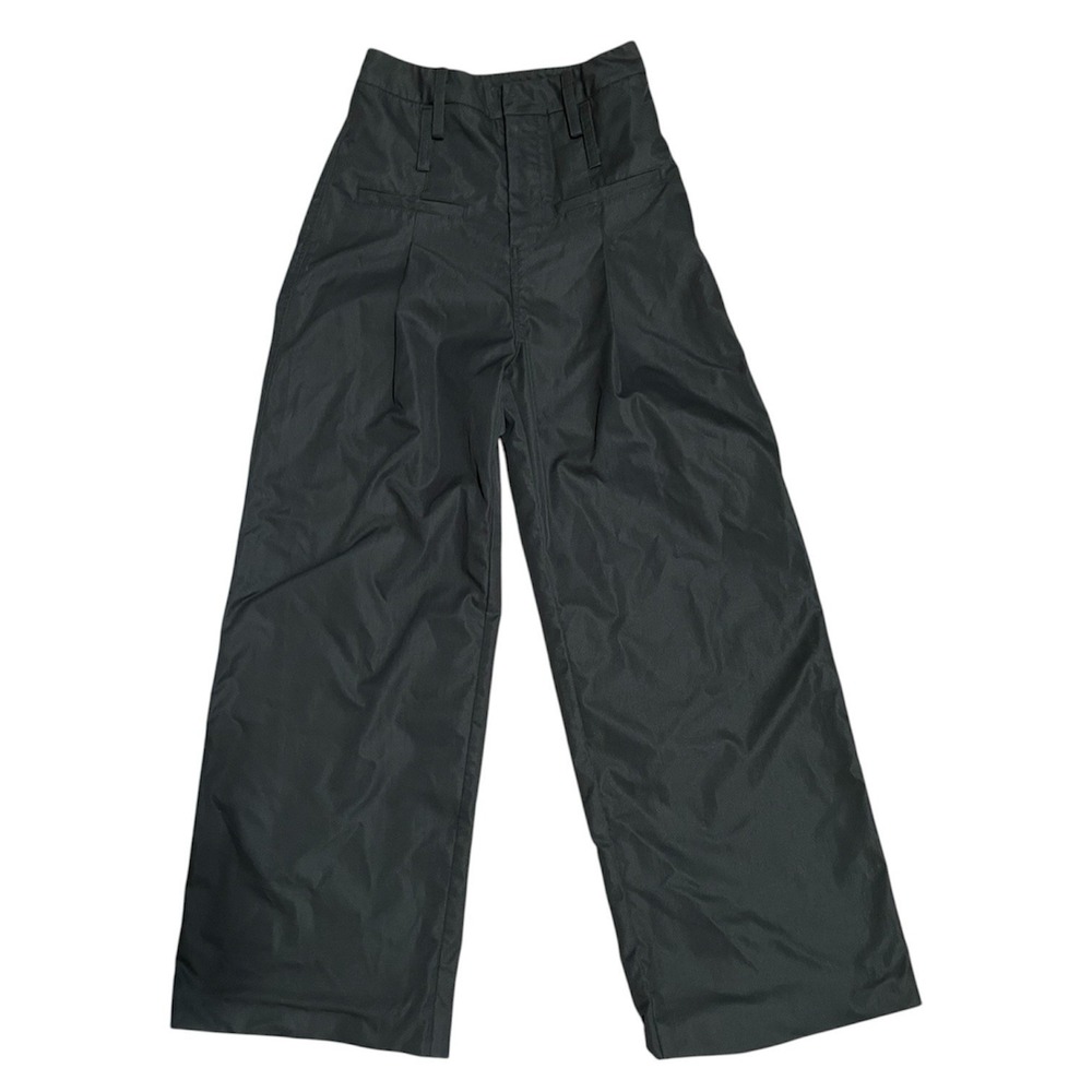 Notawear High Waist Straight Leg Pants Black Size XS Streetwear Rebellious